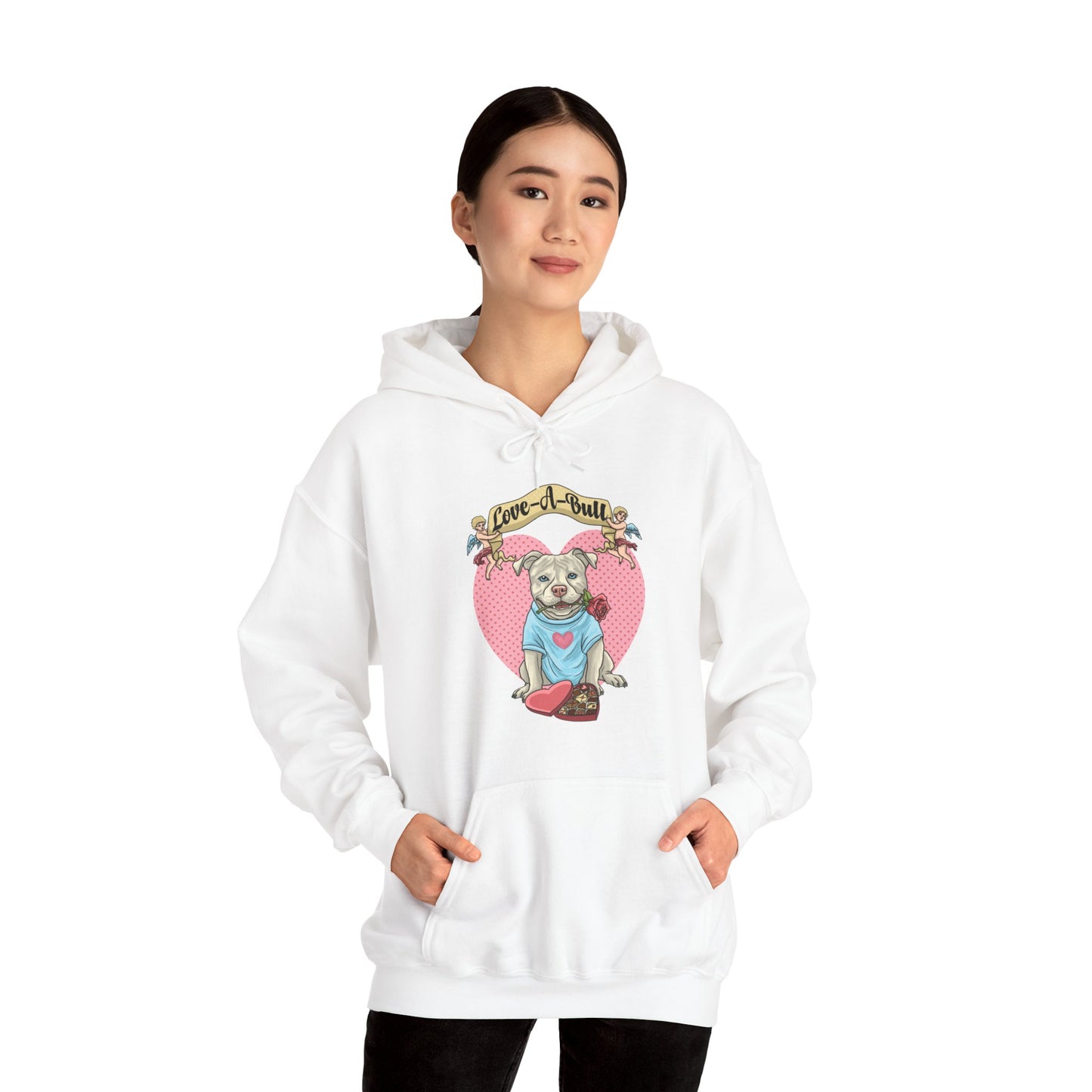 Love-A-Bull Unisex Heavy Blend™ Hooded Sweatshirt