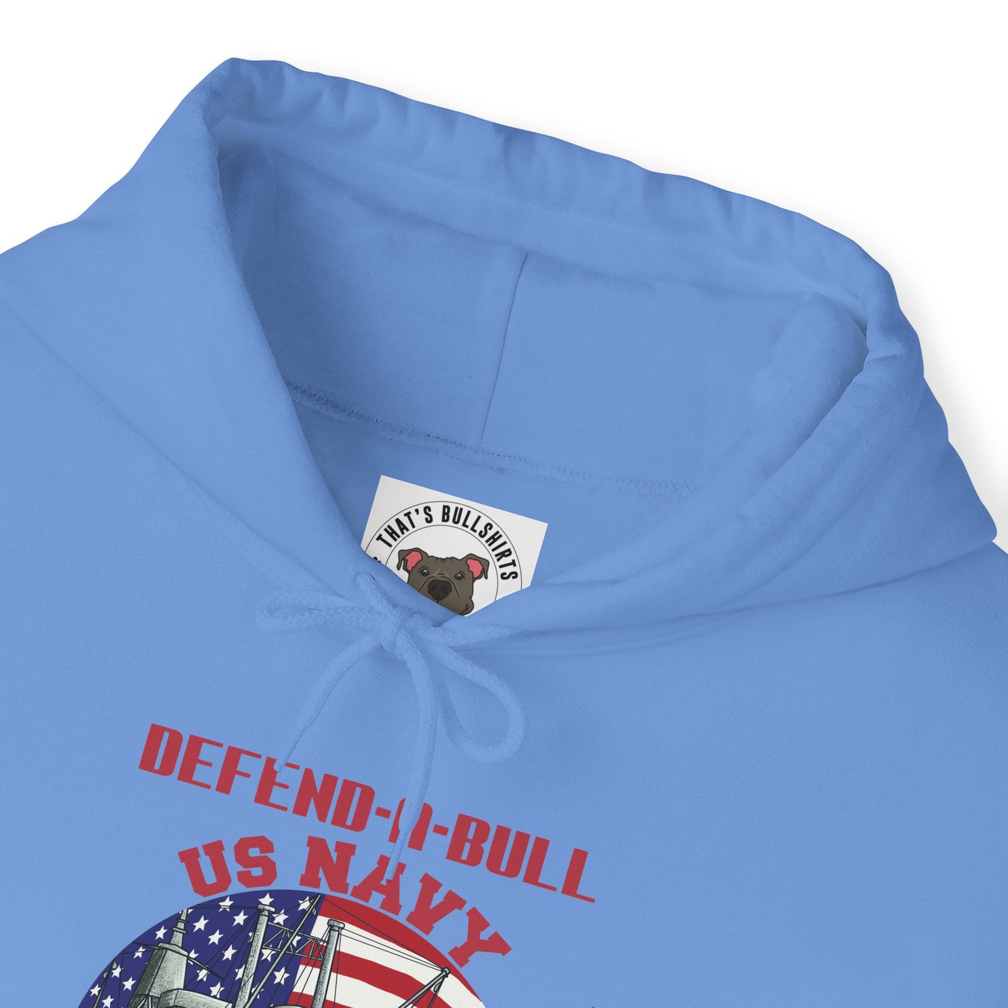 Defend-A-Bull US Navy Unisex Heavy Blend™ Hooded Sweatshirt