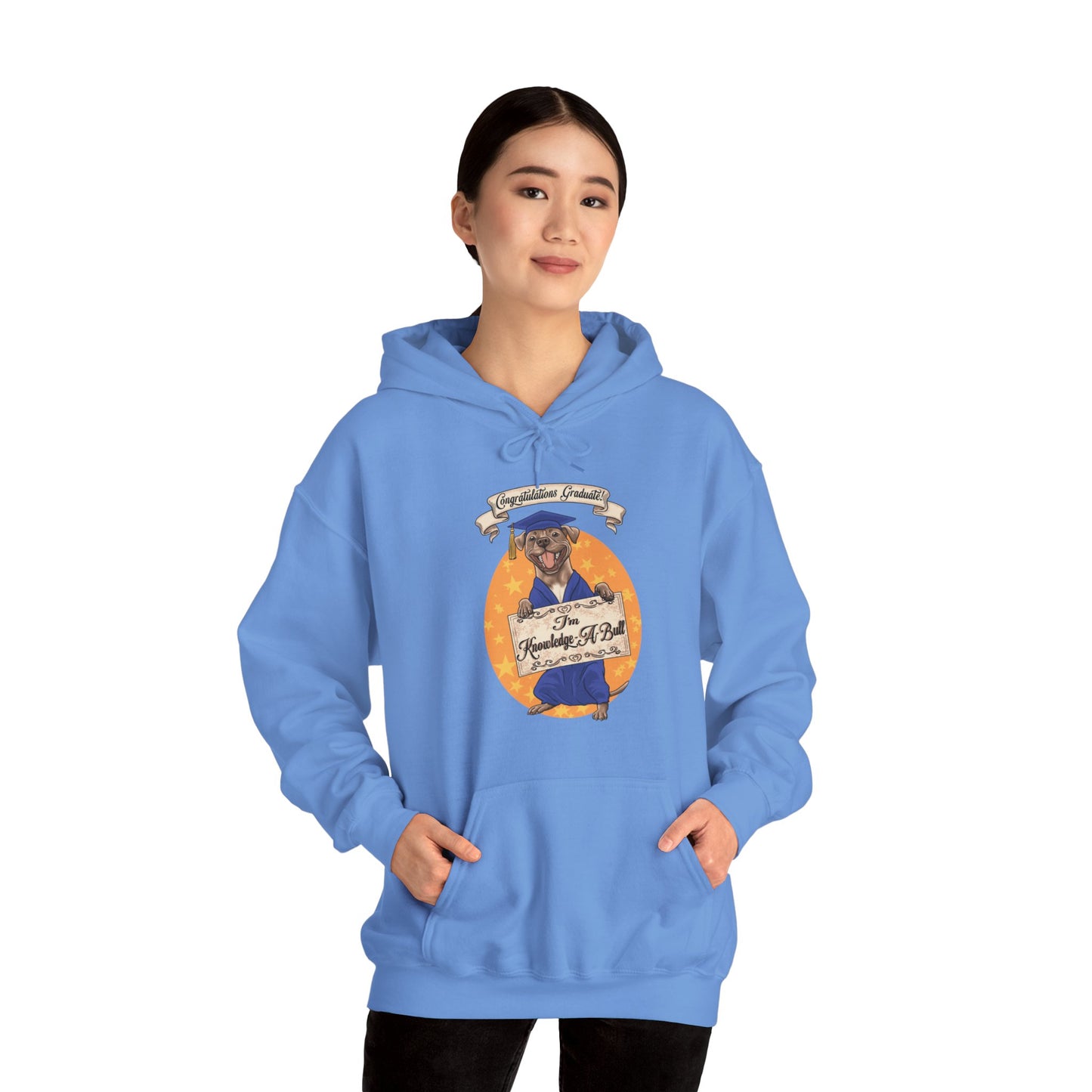 Knowledge-A-Bull Unisex Heavy Blend™ Hooded Sweatshirt