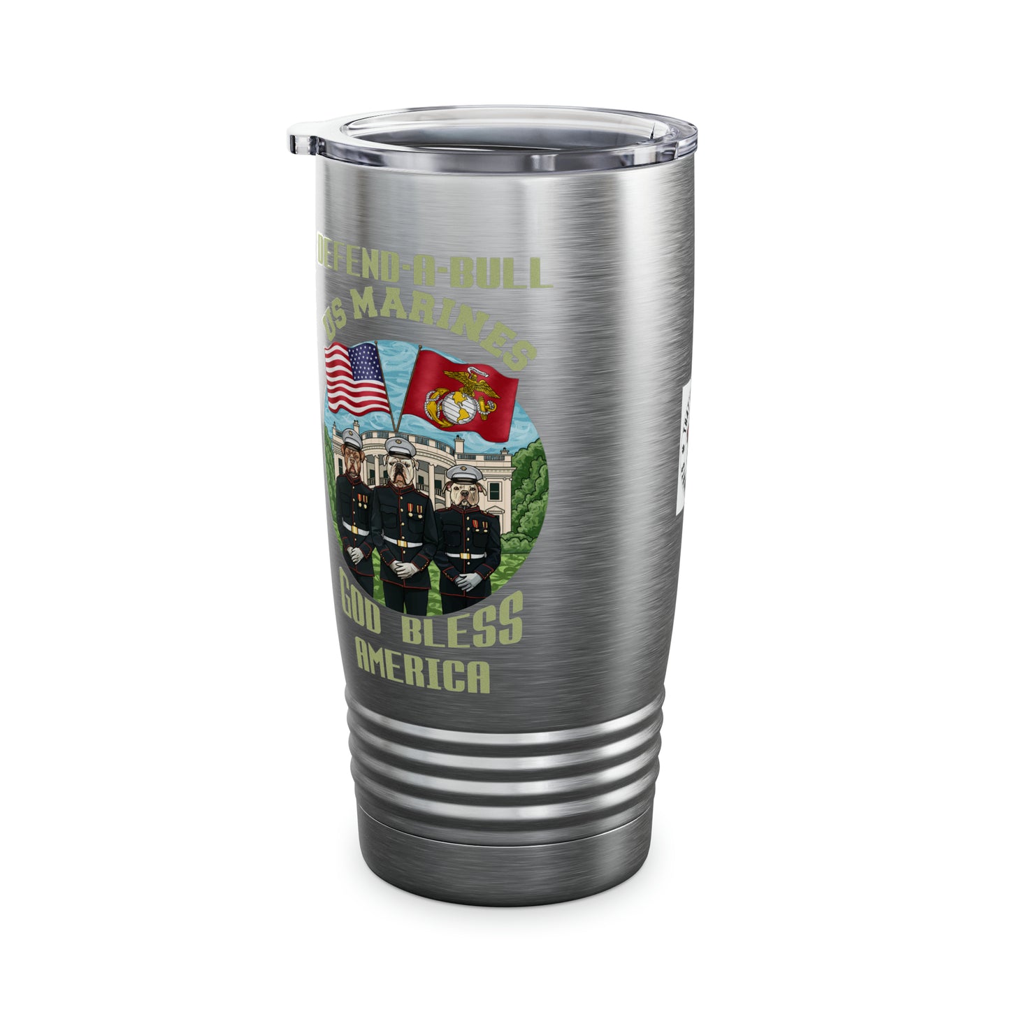 Defend-A-Bull US Marines Ringneck Tumbler, 20oz