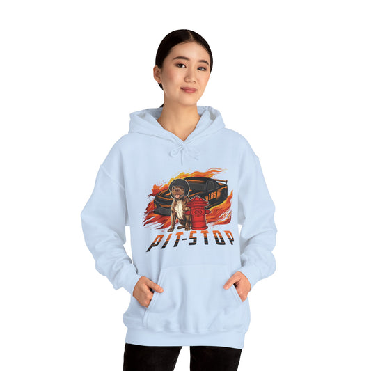 Pit Stop Unisex Heavy Blend™ Hooded Sweatshirt