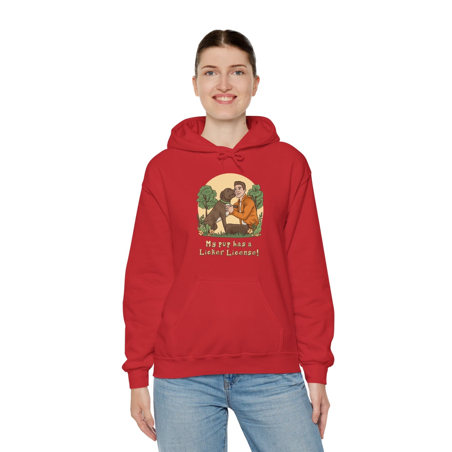 Licker License Unisex Heavy Blend™ Hooded Sweatshirt