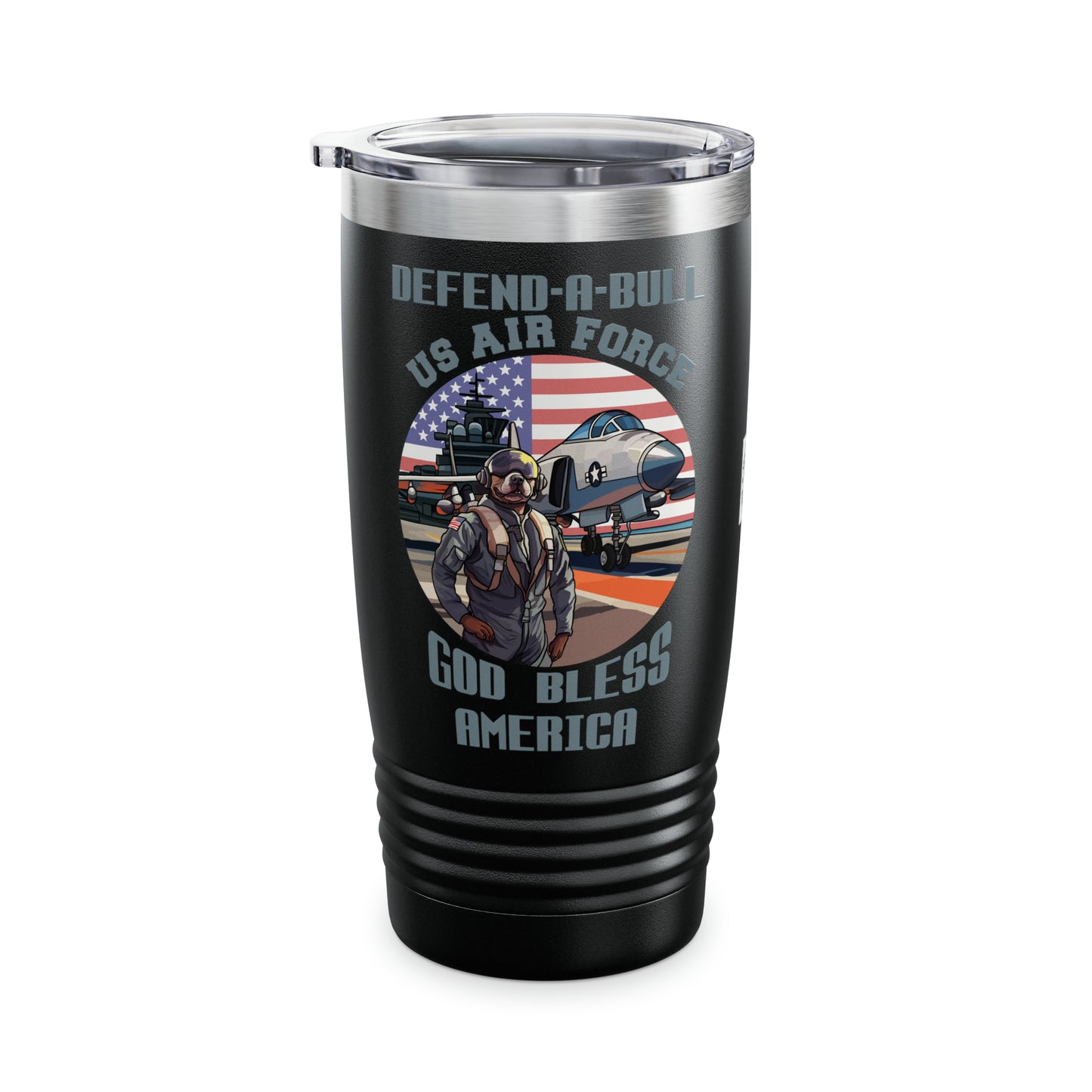 Defend-A-Bull Air Force Ringneck Tumbler, 20oz