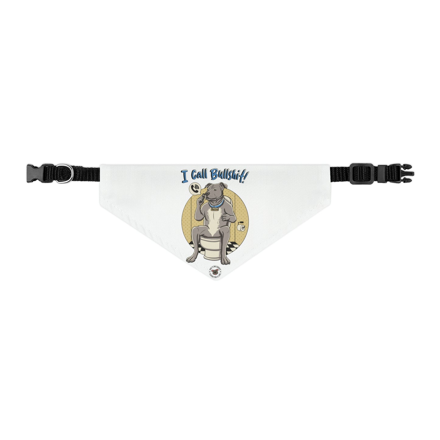 Bullshit Pet Bandana Collar