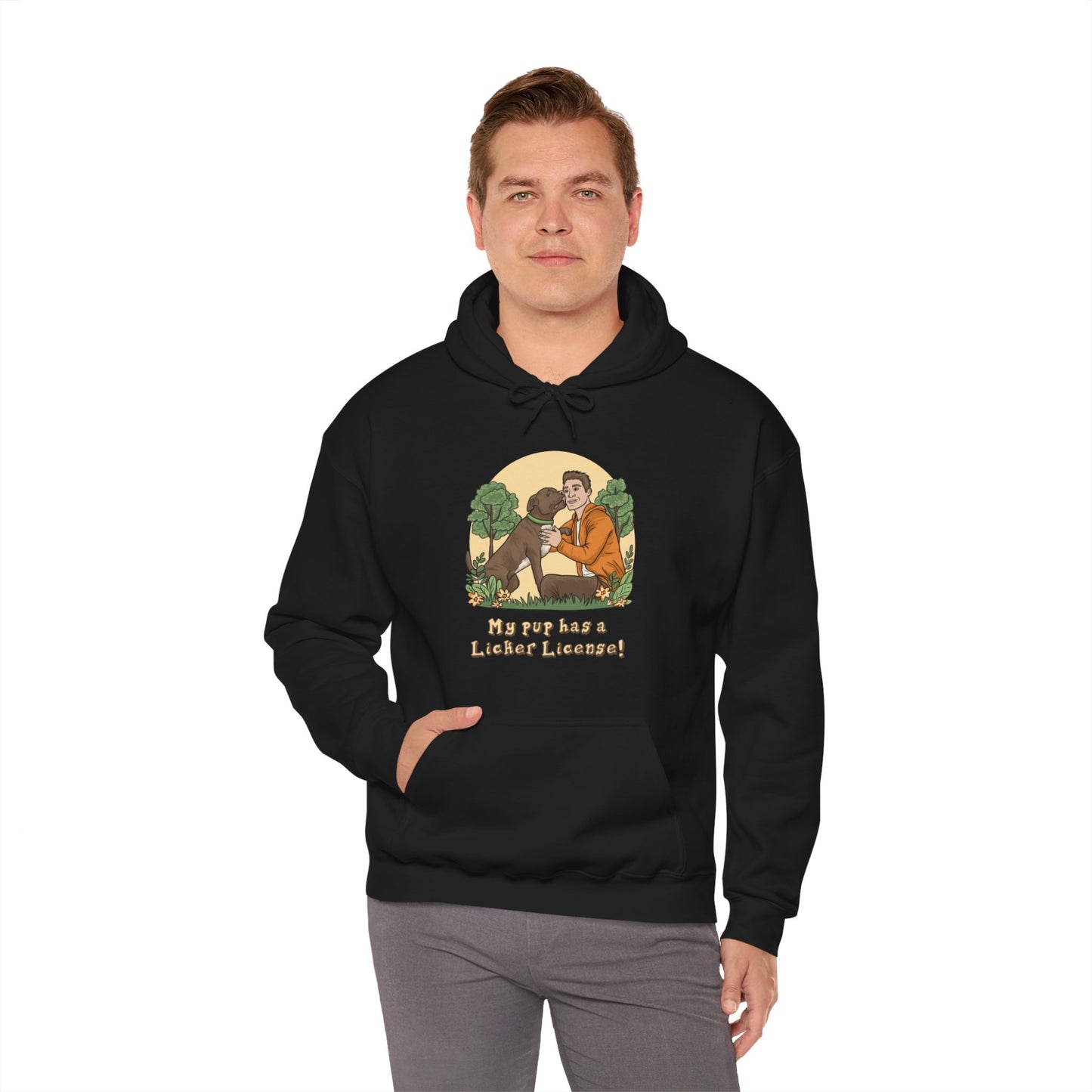 Licker License Unisex Heavy Blend™ Hooded Sweatshirt