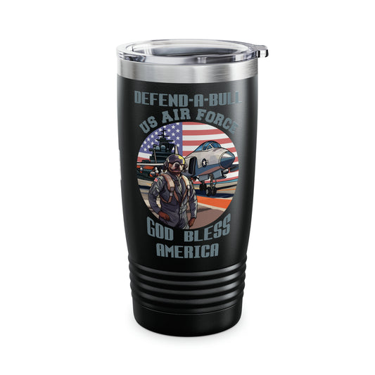 Defend-A-Bull Air Force Ringneck Tumbler, 20oz