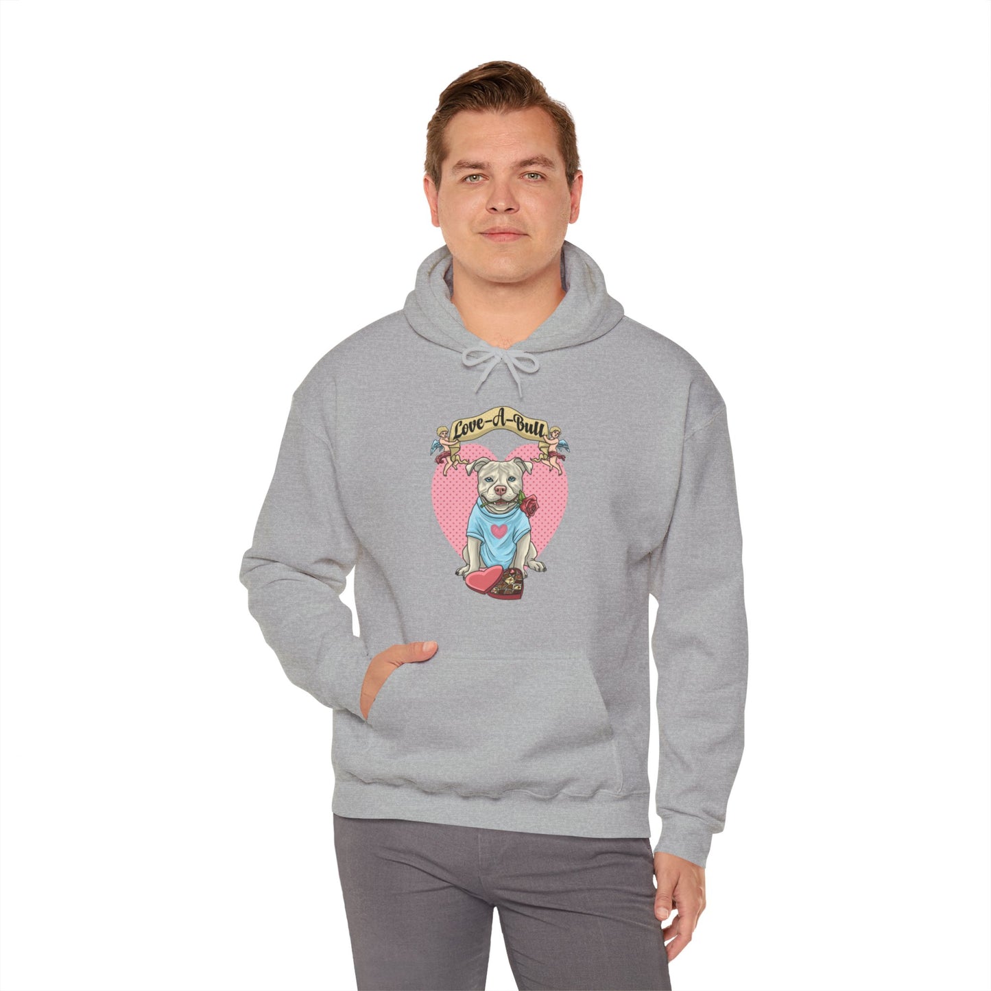 Love-A-Bull Unisex Heavy Blend™ Hooded Sweatshirt