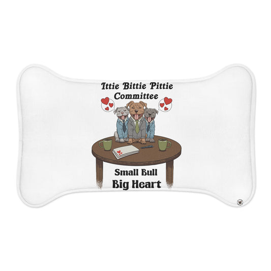 Ittie Bittie Pittie Committee Pet Feeding Mats