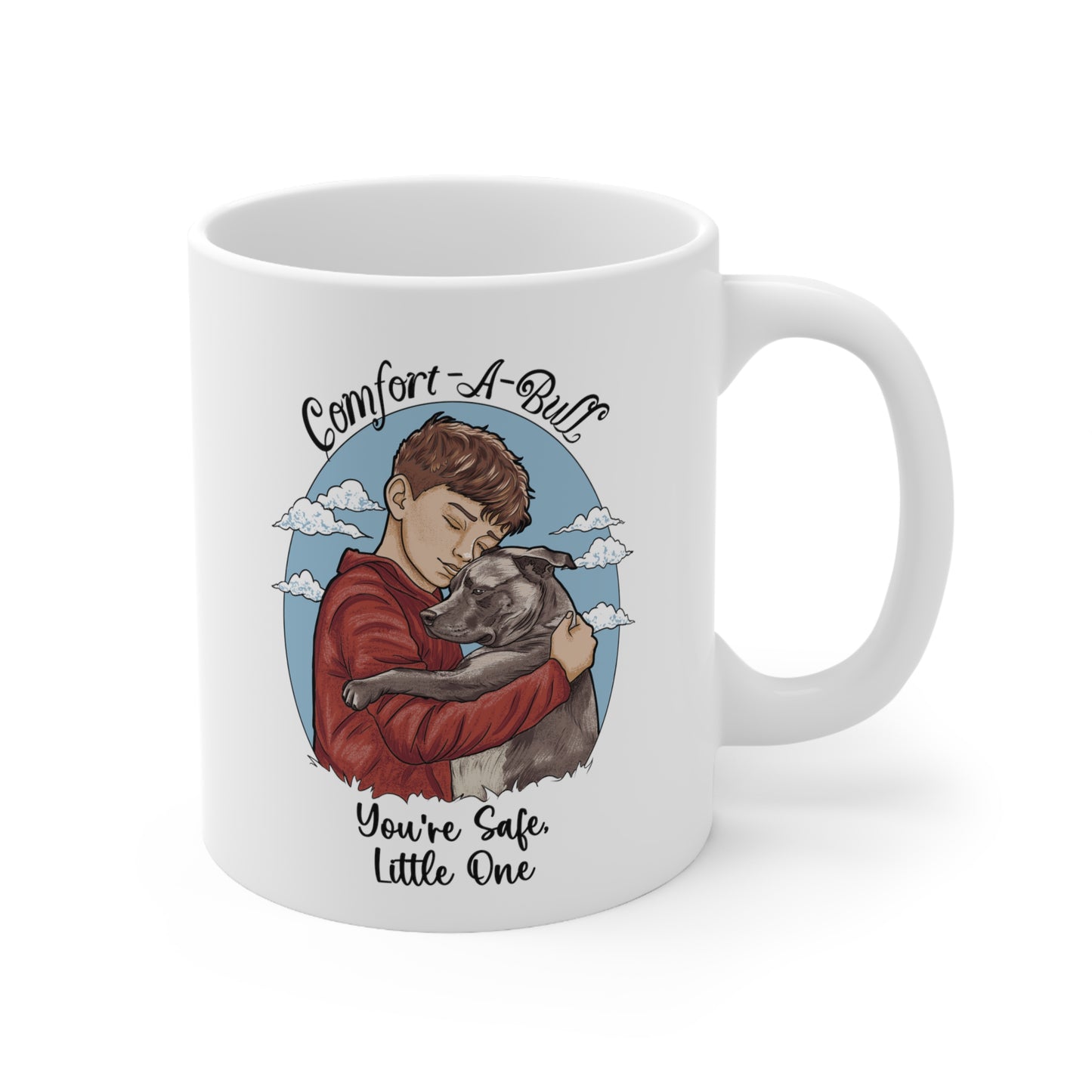 Comfort-A-Bull Ceramic Mug 11oz