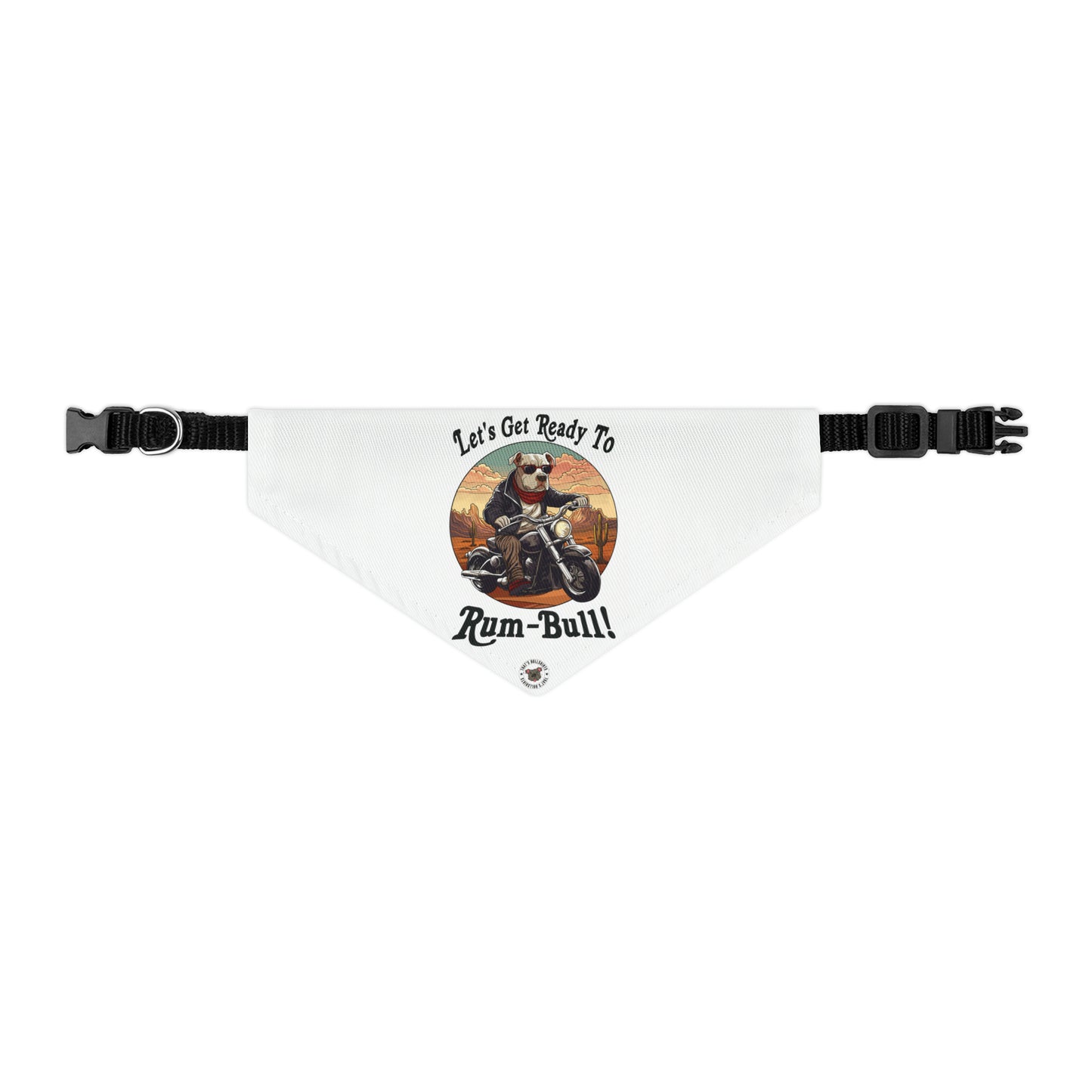 Rum-Bull Pet Bandana Collar