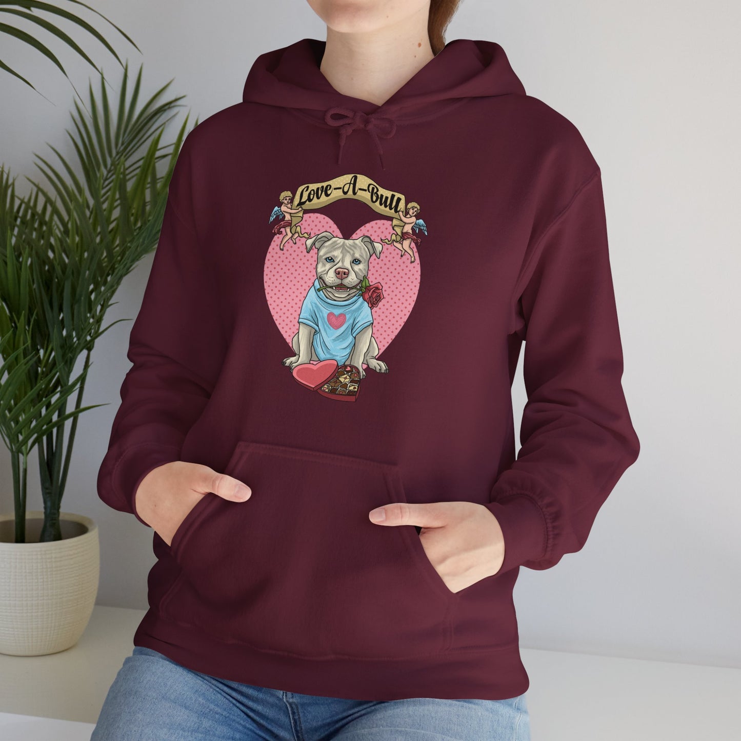 Love-A-Bull Unisex Heavy Blend™ Hooded Sweatshirt