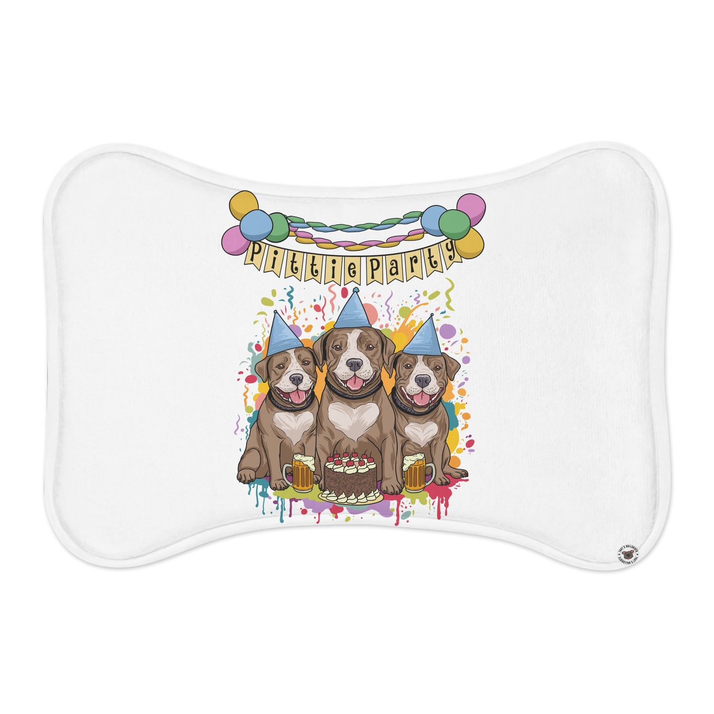 Pittie Party Pet Feeding Mats