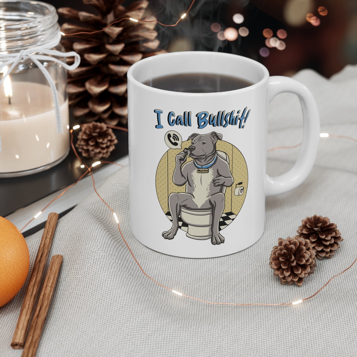 I Call Bullshit! Ceramic Mug 11oz