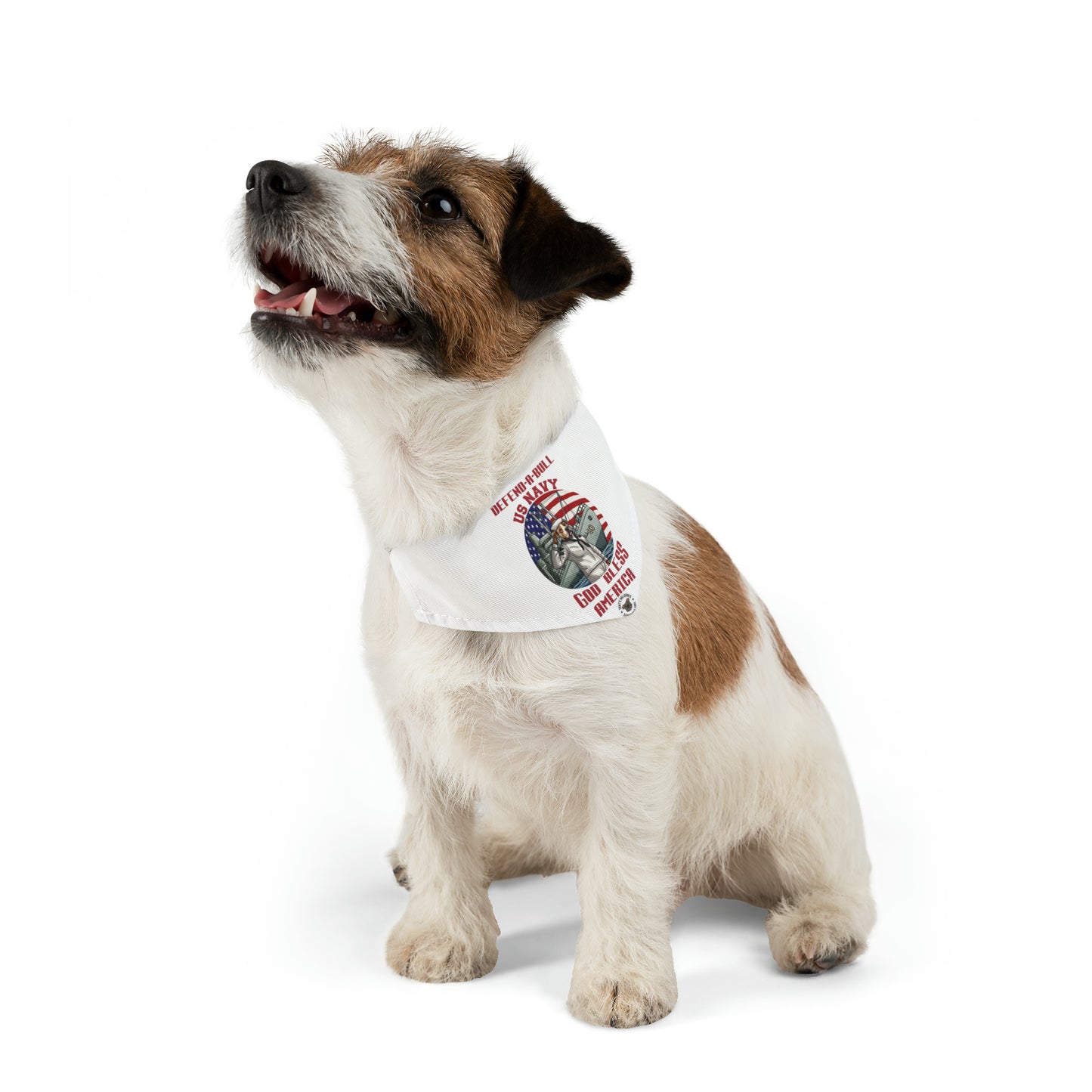 Defend-A-Bull Pet Bandana Collar