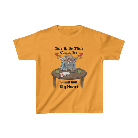 Ittie Bittie Pittie Committee (Kid's T-Shirt)