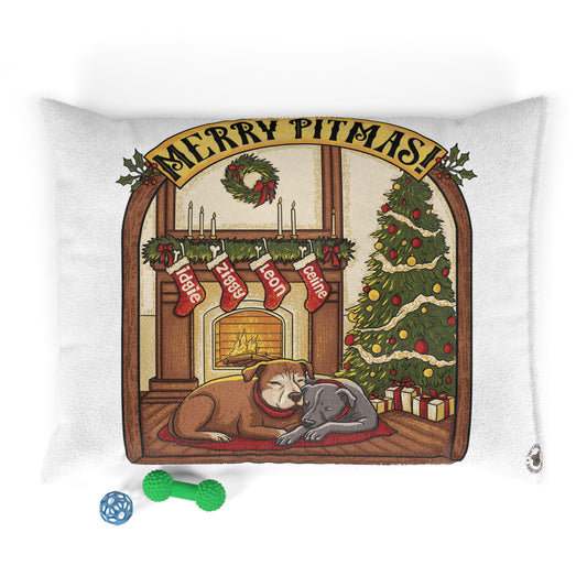 Merry- Pitmas Pet Bed